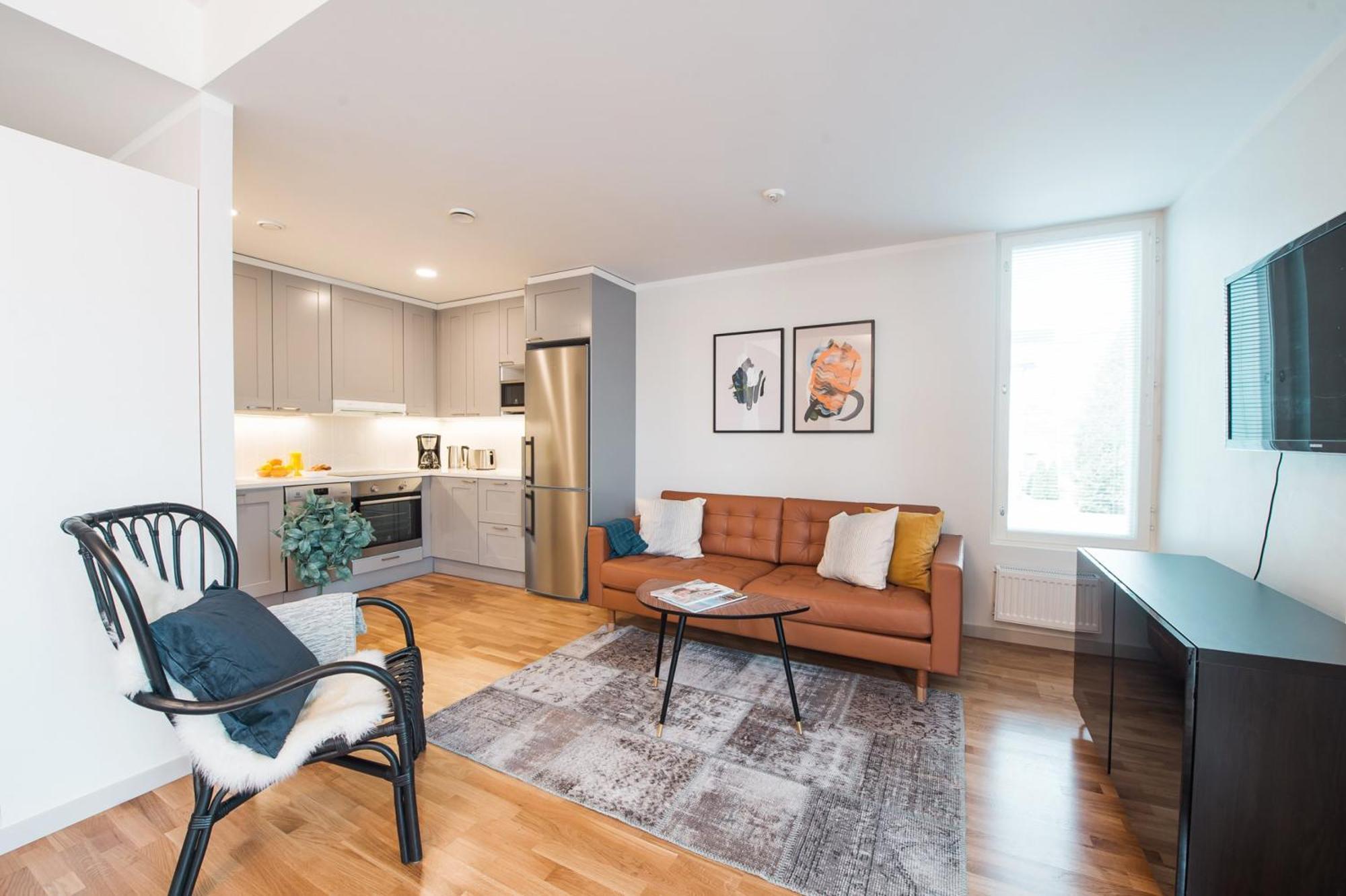 Forenom Serviced Apartments Helsinki Toeoeloe 외부 사진